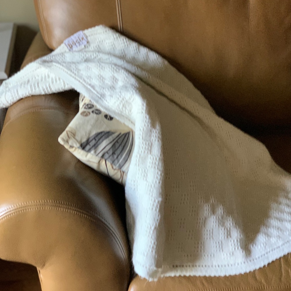 BÖCIX | Textured White Baby Blanket